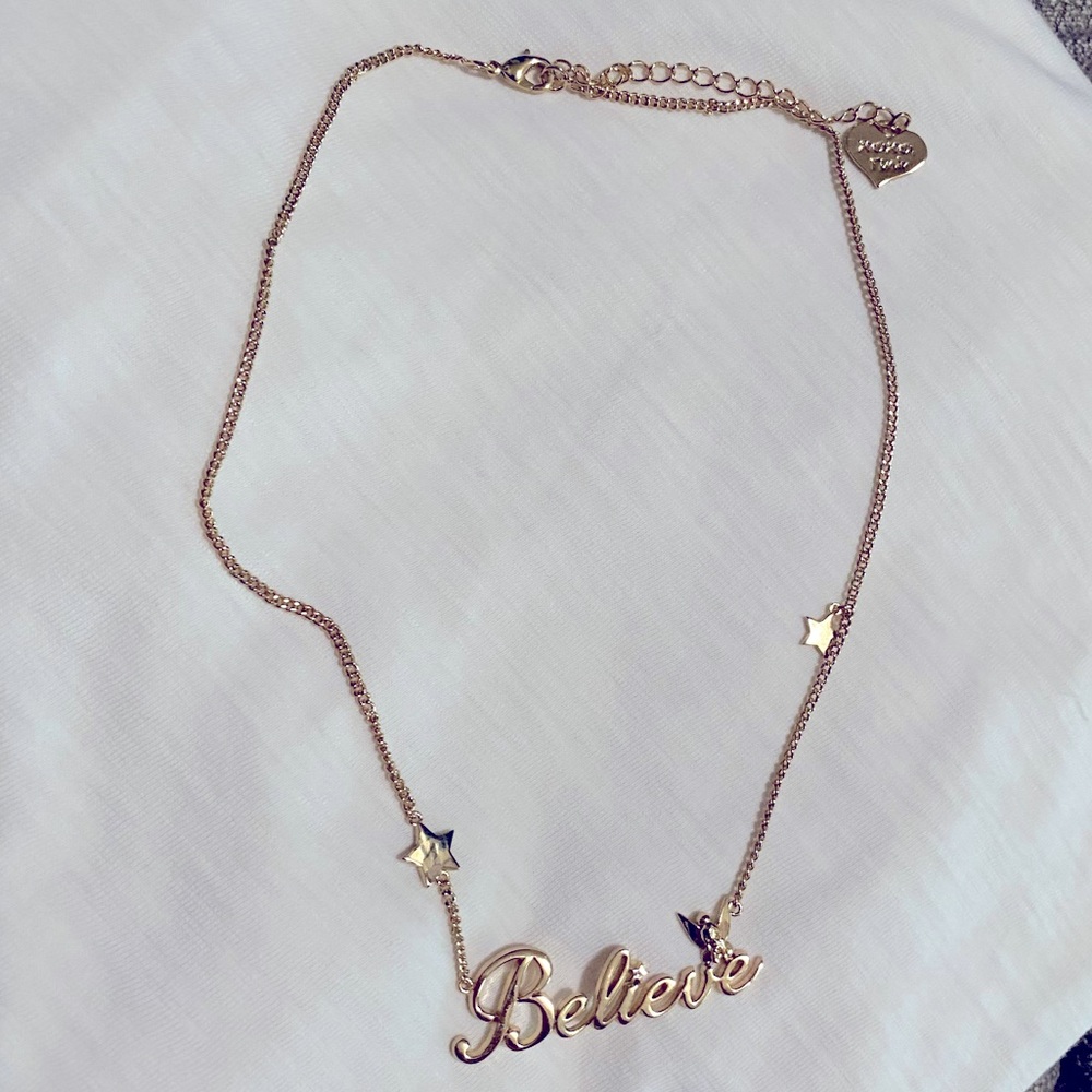 ⭐️ Disney Couture Tinkerbell Believe Necklace ⭐️